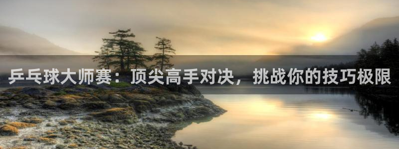 意昂2如何注册开户：乒乓球大师赛：顶尖高手对决，挑战你的技巧