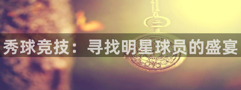  意昂2体育在线平台登录：秀球竞技：寻找明星球员的盛宴