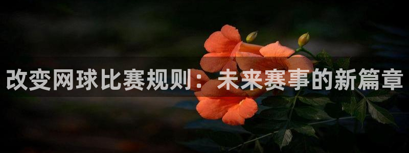 意昂2平台登录：改变网球比赛规则：未